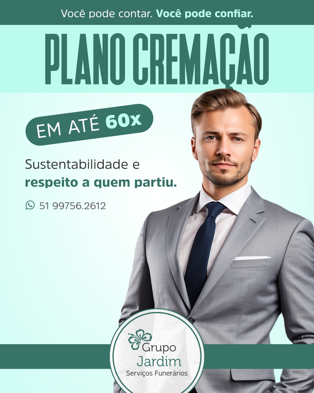 🔥 Uma das principais vantagens de optar pela cremação está no fato de não haver taxas de manutenção posterior, nem a necessidade de aquisição de um jazigo, práticas normais do sepultamento tradicional. 🌳 Uma economia a longo prazo que alivia as preocupações financeiras associadas a arranjos funerários tradicionais. 💸 Além disso, as cremações oferecem outras vantagens significativas: 🔄✨

✔️ Preserva a natureza: ao contrário de corpos em decomposição, as cinzas não afetam negativamente o meio ambiente. Além disso, não há liberação nem de odor, nem de fumaça durante o processo;

✔️ É mais prática: as despedidas já são momentos delicados, assim, quanto menos transtornos gerarem, melhor para todos. Além de prática e rápida, a cremação não necessidade de atenção e/ou preocupações posteriores;

✔️ Não ocupa espaço: é comum encontrar cemitérios superlotados. A cremação evita esse transtorno e a necessidade de busca por espaços para sepultamento.

#Cremação #EconomiaFamiliar #Sustentabilidade #Praticidade #PlanejamentoFunerário

Grupo Jardim - Serviços Funerários
Você pode contar. Você pode confiar.
🕑 Atendimento 24 horas 👨‍👩‍👧‍👦 Assistência familiar 📍 Planos de Cremação 🙏🏻 Total apoio durante todo processo de luto
📞 51 3671.1468
🌐 www.funerariajardim.com.br
📧 funerariajardim@hotmail.com
🏢 R. Pinheiro Machado, 581
Filial:
📍 Rua Cristóvão Gomes de Andrade, 522 - Centro 🏢
🏥 Em frente ao Hospital Nossa Senhora Aparecida 🚑
🏙️ Camaquã - RS

Foto: Degener Sumon/Pngtree